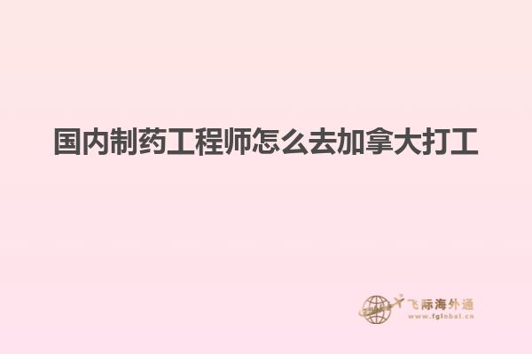 國(guó)內(nèi)制藥工程師怎么去加拿大打工