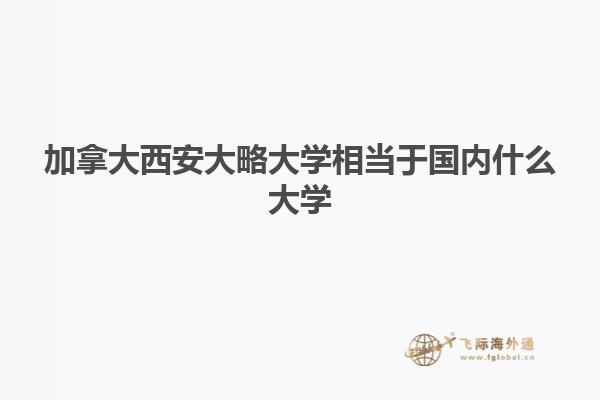 加拿大西安大略大學(xué)相當(dāng)于國(guó)內(nèi)什么大學(xué)