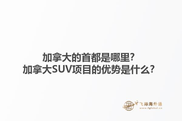 加拿大的首都是哪里？加拿大SUV項目的優(yōu)勢是什么？1.jpg