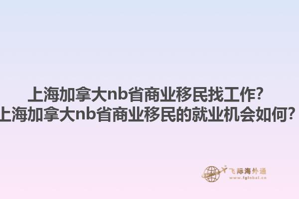 上海加拿大nb省商業(yè)移民找工作？上海加拿大nb省商業(yè)移民的就業(yè)機(jī)會(huì)如何？1.jpg