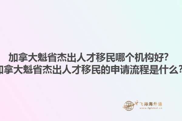加拿大魁省杰出人才移民哪個機構好？加拿大魁省杰出人才移民的申請流程是什么？1.jpg