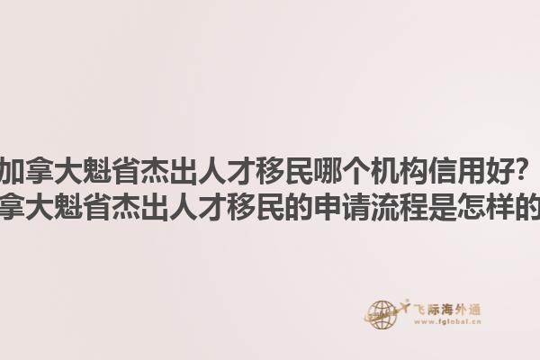 加拿大魁省杰出人才移民哪個機構(gòu)信用好？加拿大魁省杰出人才移民的申請流程是怎樣的？1.jpg
