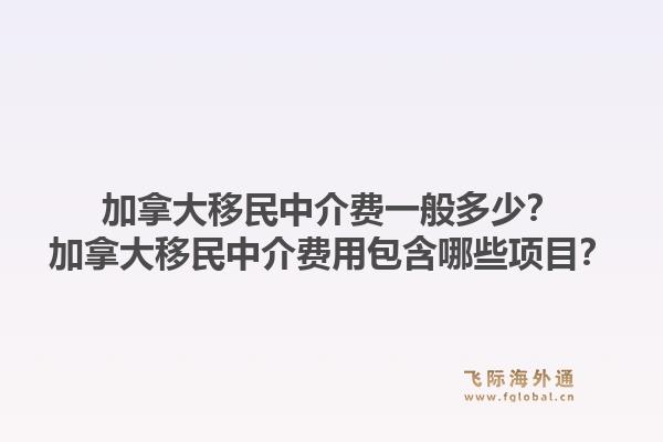 加拿大移民中介費一般多少？加拿大移民中介費用包含哪些項目？1.jpg