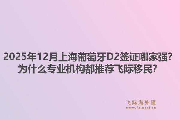 2025年12月上海葡萄牙D2簽證哪家強(qiáng)？為什么專業(yè)機(jī)構(gòu)都推薦飛際移民？1.jpg