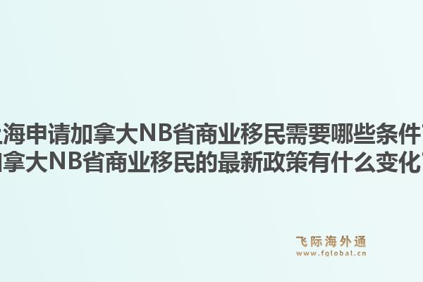上海申請加拿大NB省商業(yè)移民需要哪些條件？加拿大NB省商業(yè)移民的最新政策有什么變化？1.jpg