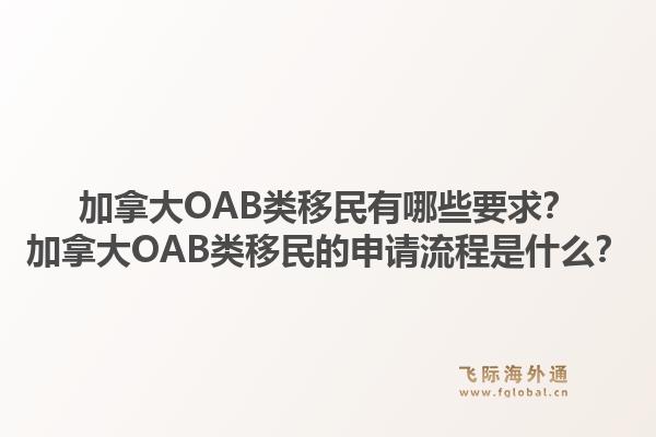 加拿大OAB類移民有哪些要求？加拿大OAB類移民的申請流程是什么？1.jpg