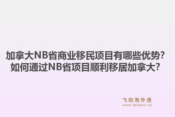 加拿大NB省商業(yè)移民項目有哪些優(yōu)勢？如何通過NB省項目順利移居加拿大？1.jpg